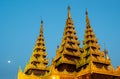 Yangon, Myanmar, Shwedagon Pagoda entry Royalty Free Stock Photo